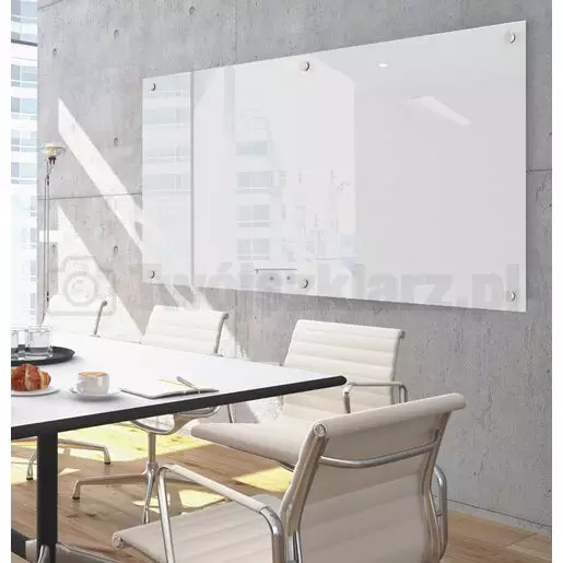 tablica szklana biała