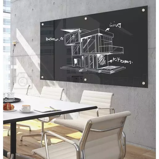 tablica szklana czarna